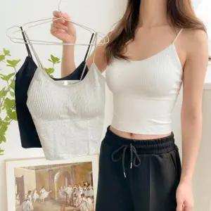 [라일리의류] Rly 이너 브라렛 골지 나시 캡내장