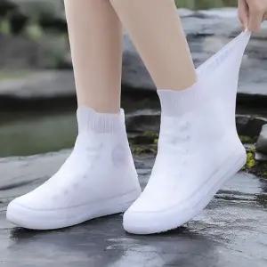 [오노마] ONM 여성 발편한 장마철 레인슈즈 레인 비닐장화 레인커버