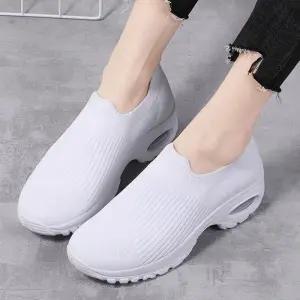 [오노마] ONM 편안한 니트 여성 에어 슬립온 데일리 슈즈