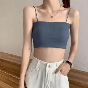 [오노마] ONM 여성 기본 캡 내장 예쁜 라인 스퀘어 끈 나시