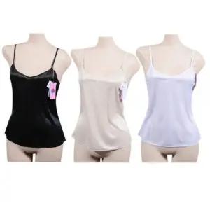 [라일리의류] Rly 광택나는 끈조절 케미숄 슬립