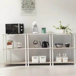주방선반 전자레인지선반 니드 진열장 3단 수납장