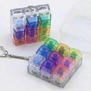 dma led 키보드 클리커 딸깍이 키캡 9구