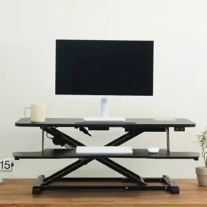 덱스탑 전동 스탠딩데스크 NE950 PRO 블랙 (높이 조절 메모리)