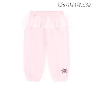 [에스더버니리틀] 리본하트샤페플럼팬츠