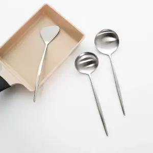 플리비체 국산 스텐304 조리도구 3종 세트 (미니국자+요리스푼+미니뒤집개)