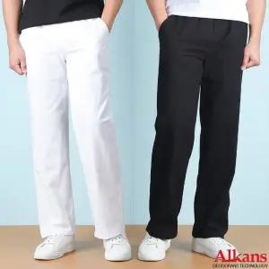 [알칸스]알칸스 남자 와이드 린넨바지 치노 팬츠 CH23RNTW