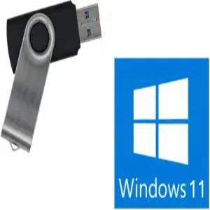 Windows 11용 부팅 가능한 USB 드라이브 - TPM 필요 없음 설정 및 복구 UEFI 호환성을 위한 8GB 설치