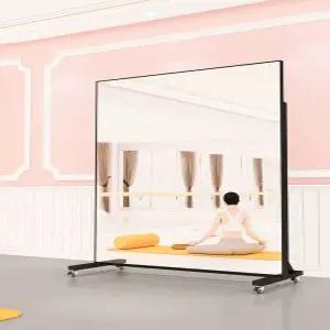 이동식 전신거울 요가 연습실거울 큰거울 옷가게 댄스미러