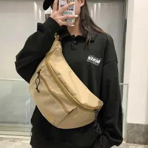 여자 공항 패션 해외 여행 보조 슬링 백 크로스 가방