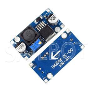 호환 LM2596S 스텝 다운 모듈 DC-DC 전원 공급 장치 벅 컨버터용 고효율 가변 전압 레귤레이터 변환 회로