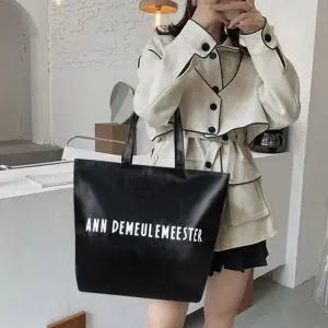 영문레터링 앤쇼퍼 숄더백 빅쇼퍼백 데일리백 가방