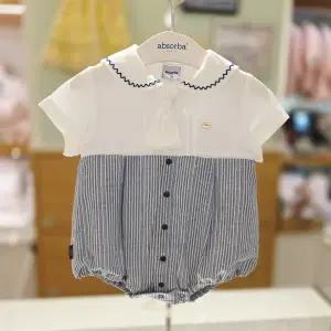 [압소바](대구신세계)(26년 S/S 백일선물) 멜든 정장 우주복(Navy)//A1322306