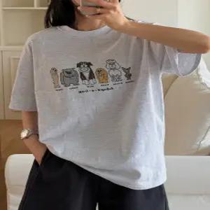 덥트독 오버핏 반팔티 (2 color)