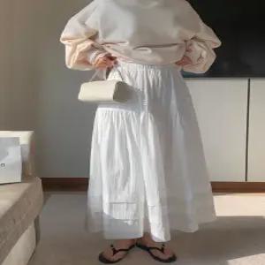 앤즈 퓨어 프릴 롱 스커트 (one color)