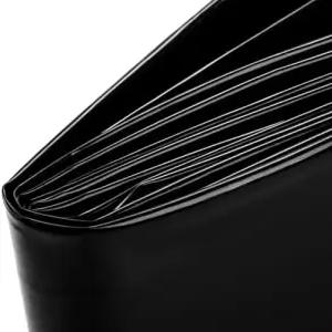 블랙 폰드 라이너 0.13mm 두께의 언더레이 코이 피시 풀 분수 및 스트림 워터 가든 타프(3.3x19.7피트)를