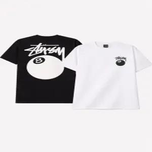 스투시 8볼 라운드 반팔 1905103