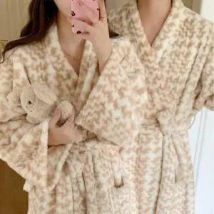 남자로브가운 신혼 여행 부부 커플 잠옷 극세사 수면 로브 가운