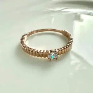 큐빅 더 퀸 반지 14k 화이트골드 18호