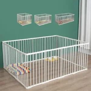 반려견 대형 실내 울타리 안전문 조립형 동물 메쉬 펜스 강아지 애완 용품 펫도어 이동식