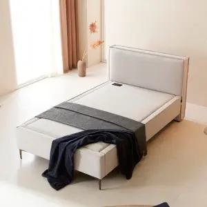 [현대의료기] 포그니처 누볼라 온열 스프링 흙침대 슈퍼싱글 SS)+협탁+전용패드