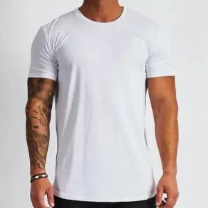 남자 머슬핏 반팔 무지 기능성 헬스 짐웨어 반팔티 티셔츠