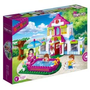 블럭장난감 LIF536W0 반바오 블록 풀빌라