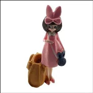 핑크 GCU424U3 토끼 리본 소녀 인형