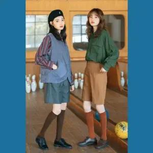 필라테스양말 요가 긴목 무릎 무지 니삭스 양말 필라