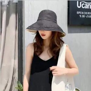 돌돌이 양면벙거지 벙거지 양면 모자 버킷햇