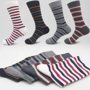 신사양말 정장양말 중목양말 굵은줄 장목 발목양말 10