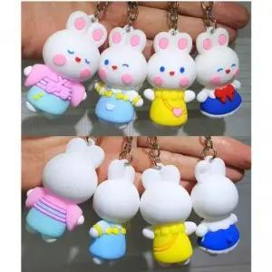 토끼 자동차키 열쇠고리 토끼열쇠고리 키링 가방고리