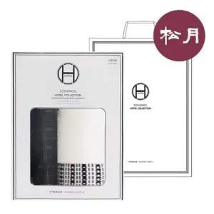 세트8 타올 엠보체크+H.C CM3단 송월 여름용품 H라인