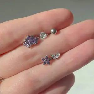 피어싱 세트 5종 베이직 퍼플 데일리 라인