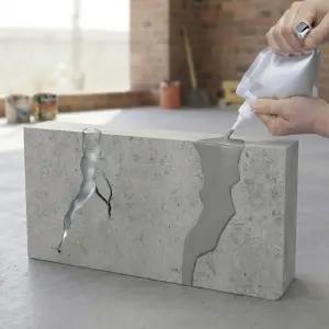 크랙몬스터 500gx2개 벽면 갈라짐 보수제 외벽 콘크리트 방수제