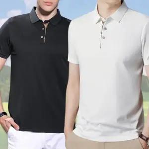 1+1 남자 골프 상의 무지 카라 반팔티 PK 티셔츠