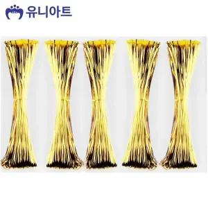 빵끈 JTF506B9 선물포장 공예철사 25000 끈 금색