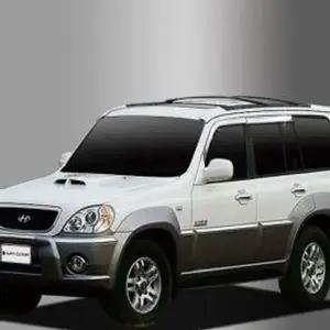 [하프클럽/]테라칸썬바이저 빗물받이 커버 크롬 테라칸용 4P