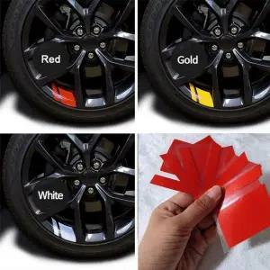 [하프클럽/]휠 스티커 주유구 포인트 데칼 DIY 튜닝 6P