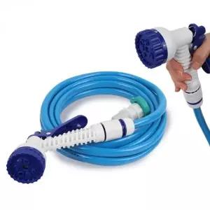 [하프클럽/]농업용 베란다 고무호스 수전 연결 급수관 5m