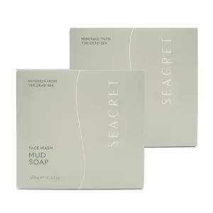 시크릿 머드 비누 클렌징 씨쏠트 미네랄 마사지 솝 125g x 2개