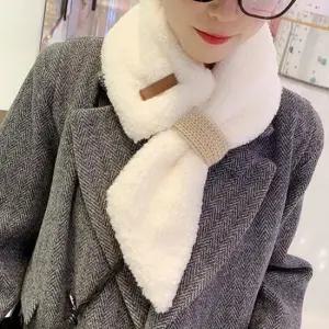 캐시미어목도리 겨울 한파 여성 선물 쁘띠 양털 커플 목도리 머플러