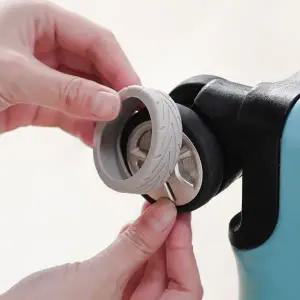 WL 실리콘 캐리어 바퀴 보호 커버 8개 바퀴 파손 소음 방지