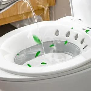 가정용품 다용도 접이식 손쉬운 가정용 셀프 폴딩대야 좌욕기