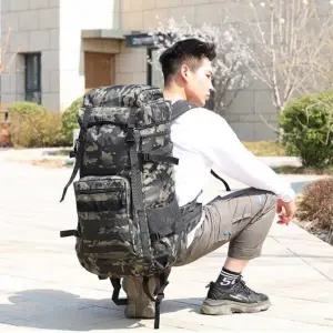 [하프클럽/]남자 여행 전술 백팩 등산 어깨 가방 캐주얼 배낭