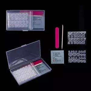 [골드스마일]네일아트 실리콘 양면테이프 손발톱용 각5장 외 세트