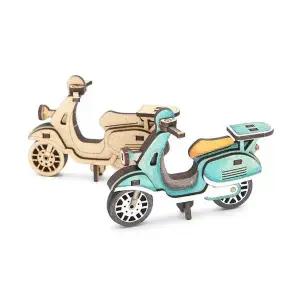 3D나무퍼즐 SXV021B7 미니 스쿠터 오토바이 형 만들기