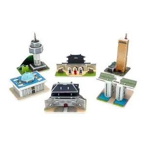 3D입체퍼즐 NBF801H0 우리고장 투어시리즈 서울편 형 만들기