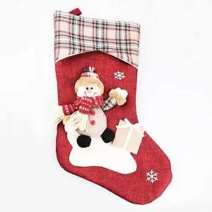 Xmas 산타 양말주머니 트리꾸미기 데코 장식품 크리스마스양말