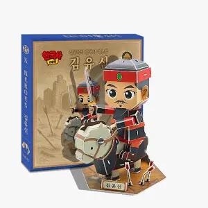 3D입체퍼즐 OBI721K2 한국사대험 김유신 형 만들기